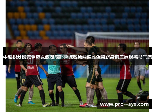 中超积分榜竞争愈发激烈成都蓉城客场两连胜强势跻身前三展现黑马气质
