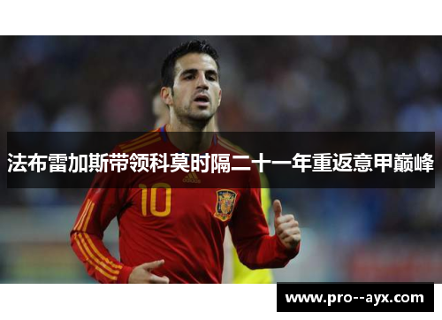 法布雷加斯带领科莫时隔二十一年重返意甲巅峰 法布雷加斯带领科莫时隔二十一年重返意甲巅峰