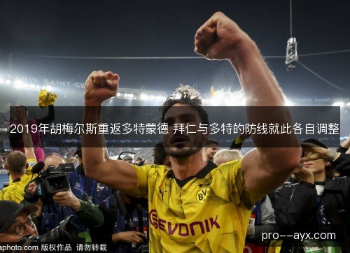 2019年胡梅尔斯重返多特蒙德 拜仁与多特的防线就此各自调整 2019年胡梅尔斯重返多特蒙德 拜仁与多特的防线就此各自调整